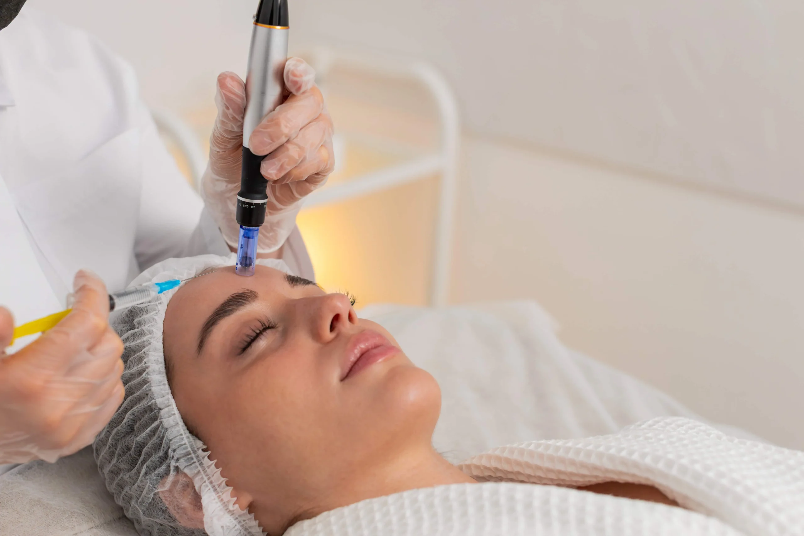 PRP Facial vs Microneedling Derby KS